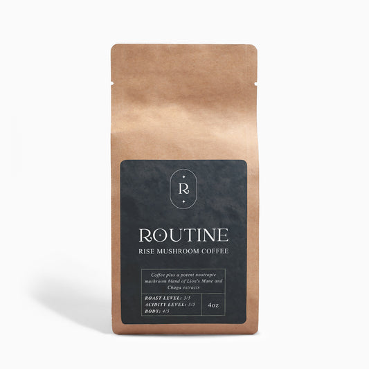 Rise Mushroom Coffee - Infused with Lion’s Mane & Chaga  - 11 Servings